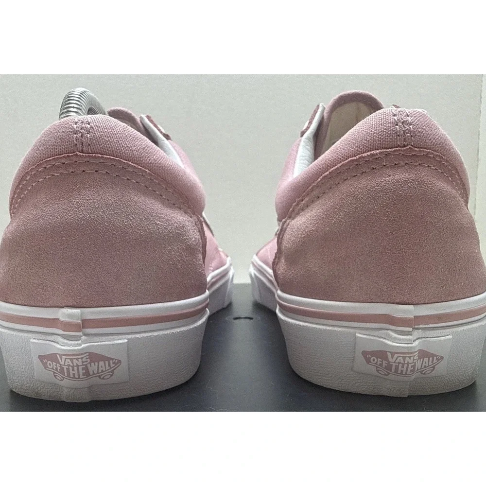 Vans Old Skool Pink Suede Canvas Low Top Mens 9 Womens 10.5 VN0A5JMI2PT